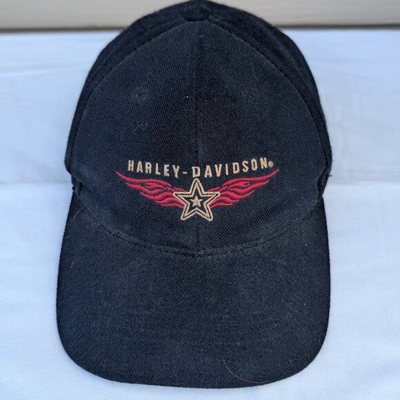 Vintage Harley Davidson Fitted Baseball Cap - Picture 1 of 8